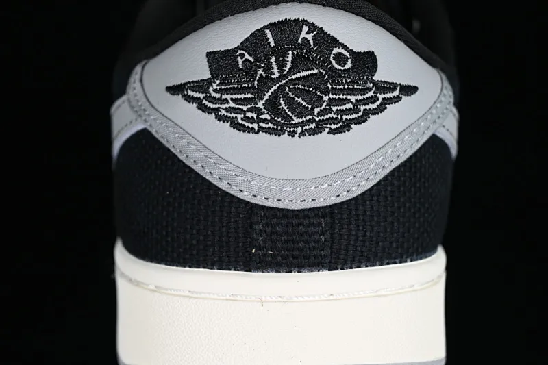 All categories Air Jordan Jordan series basketball shoes Air Jordan 1 Low Z version AJKO 1 Low Shadow AJ1 Joe 1 black gray cultural casual shoes DX4981-002